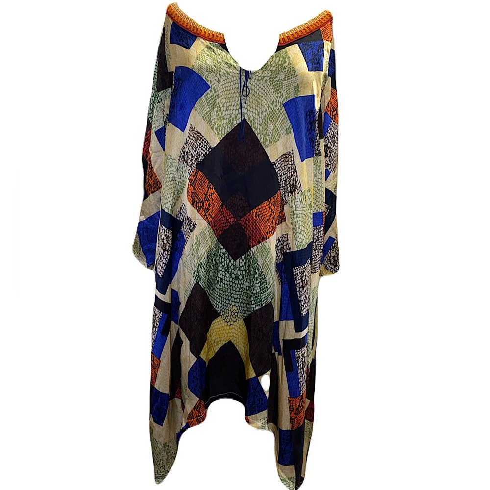 CHIC summer silk dress